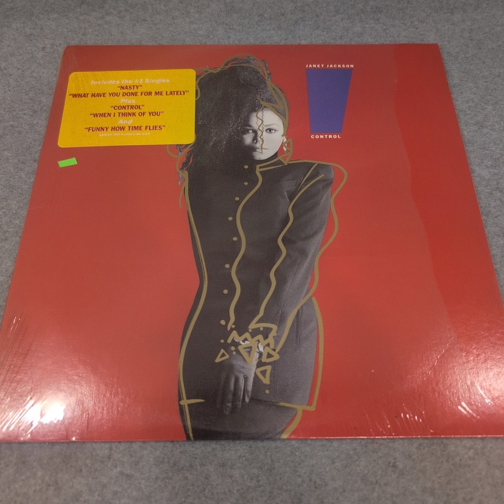 Janet Jackson Control Vinyl LP 1986 A&M Records SP-3905 R&B Pop Funk